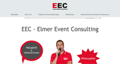 Desktop Screenshot of elmer-event.info